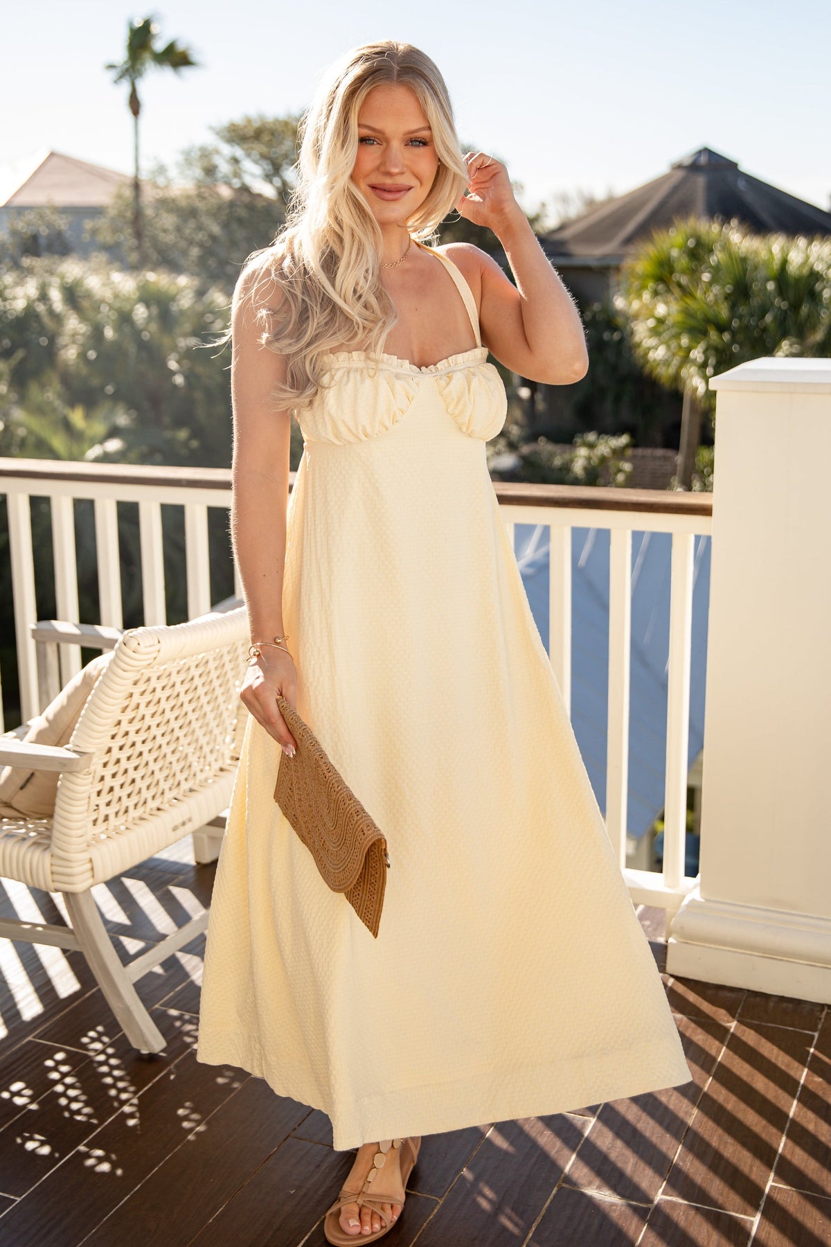 Capri Floral Maxi Dress