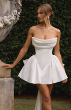 Trinity Satin Mini Dress