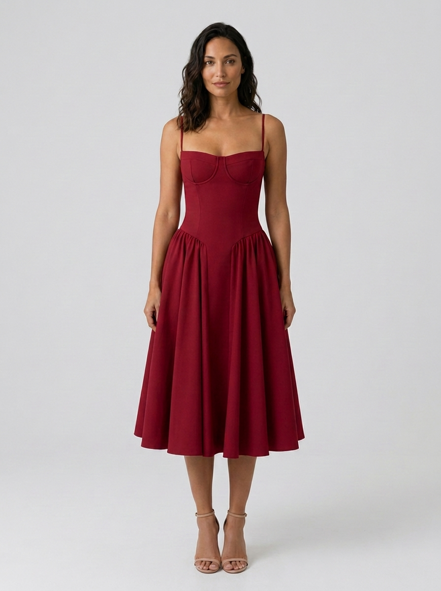 Amelie Midi Dress