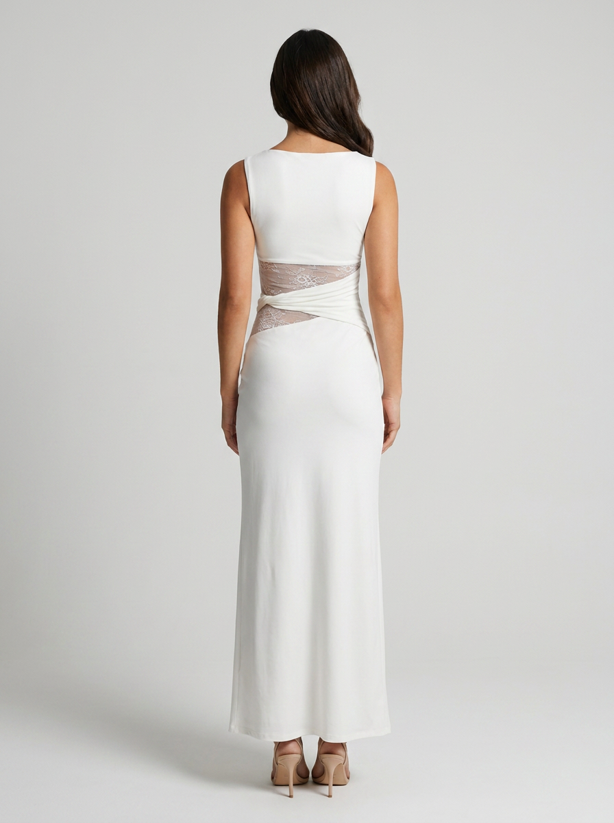 Liliana Mesh Maxi Dress