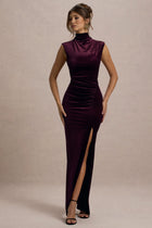 Abilene Port Velvet Evening Dress