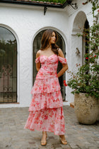 Sabrine Floral Maxi Dress